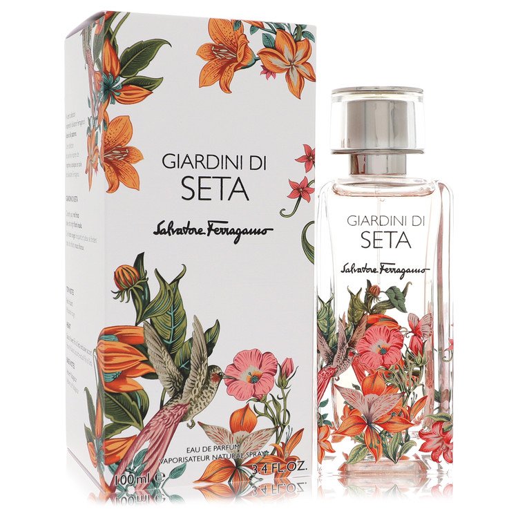 Giardini Di Seta by Salvatore Ferragamo Eau De Parfum Spray (Unisex) 3.4 oz Giardini Di Seta by Salvatore Ferragamo Eau De Parfum Spray (Unisex) 3.4 oz